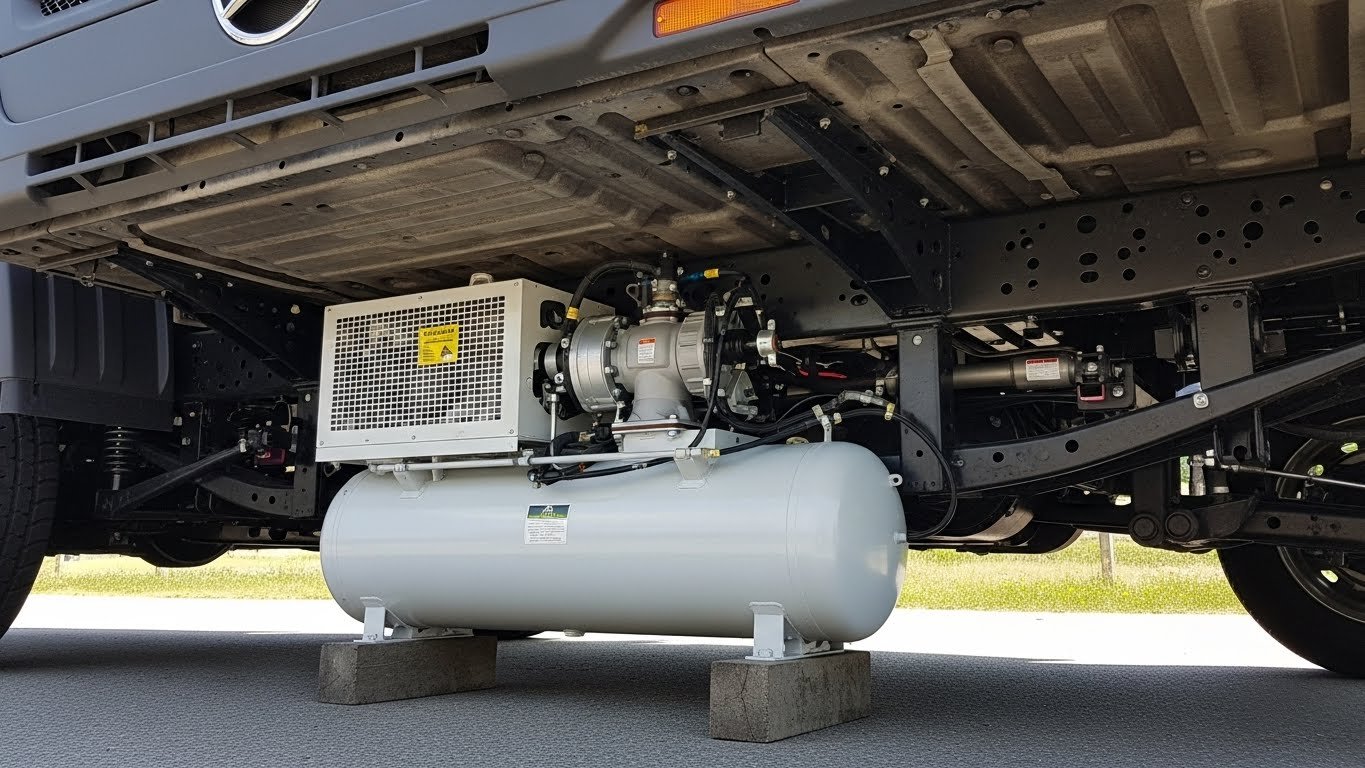 Mercedes-Benz Air Suspension Compressor - Image 2